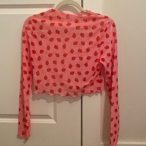 Mesh Strawberry Top